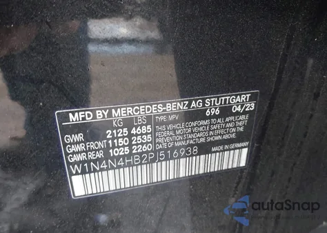 2023 Mercedes-Benz Gla 250 4Matic z USA, uszkodzony, nr VIN W1N4N4HB2PJ516938